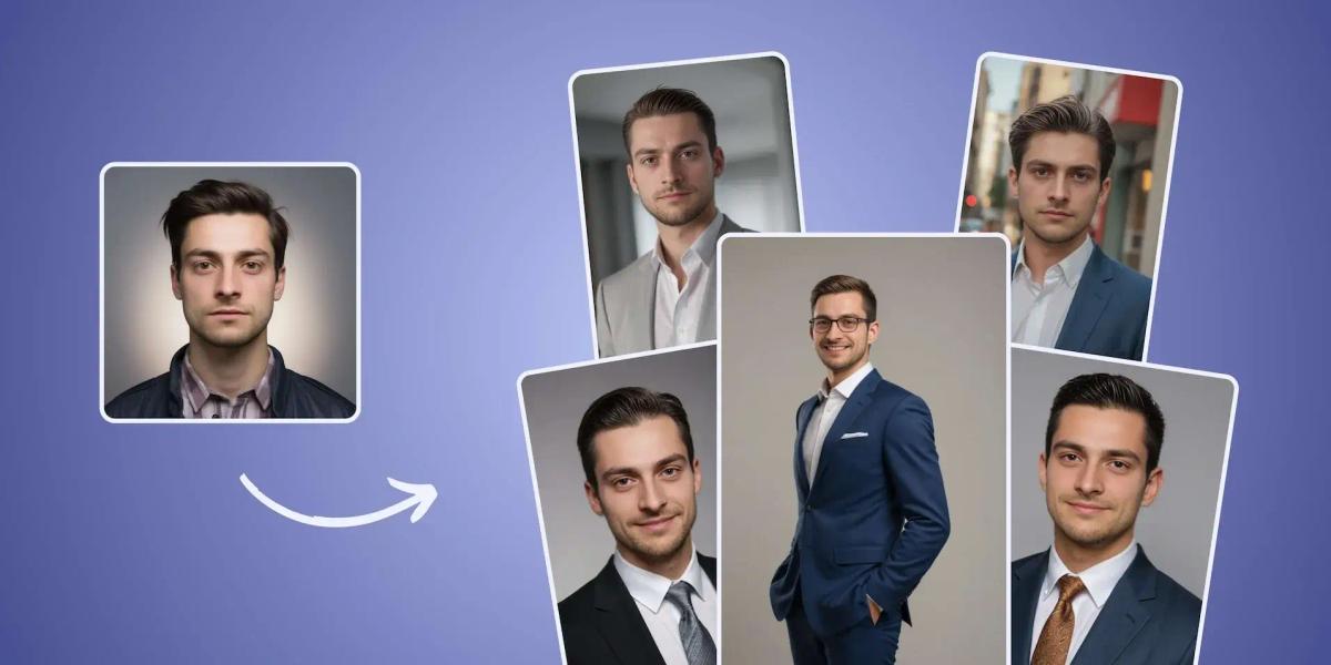 AI business photo generator